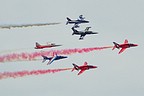 Red Arrows Anniversary Formation