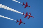 RAF Red Arrows Aerobatic Display