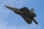 USAF F-22A Raptor Demo slow pass