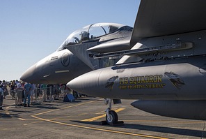 RSAF F-15SG on static display