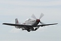 P-51D Mustang retracting its gear