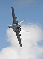 RAAF F/A-18A Hornet afterbuners