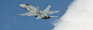 RAAF F/A-18A Hornet solo display