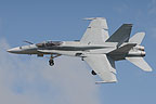 RAAF F/A-18A Hornet dirty fly-by