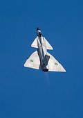 Swedish Air Force Historial Flight Saab AJS 37 Viggen