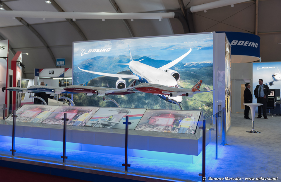 Boeing stand