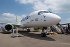 Bombardier CS300 of AirBaltic