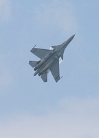 Royal Malaysian Air Force Su-30MKM 'Flanker' display