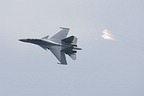 Royal Malaysian Air Force Su-30MKM 'Flanker' display