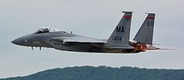 Massachusetts ANG 104th FW F-15C Eagle take-off