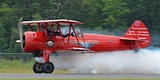 Third Strike Wingwalking take-off