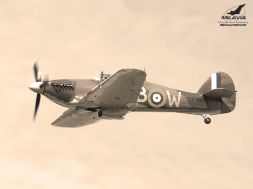 WWII Battle of Britain Hurricane Wallpaper