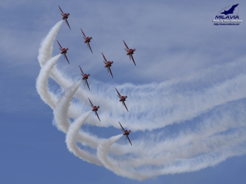 Red Arrows Wallpaper