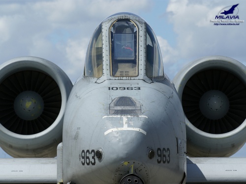 A-10 Warthog Close-up Wallpaper