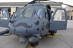 Close-up view of the HH-60G Pave Hawk