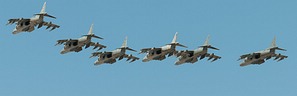 Centennial parade Harrier formation