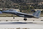 RSAF F-15C Eagle 213 returning from the mission