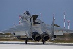 RSAF F-15C Eagle 210 landing