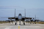 RSAF F-15C Eagle 214 leading the way for today's mission