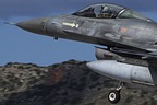 Close-up of HAF F-16C Block 52+ taking off