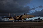 RSAF F-15C Eagle 209 in the evening light