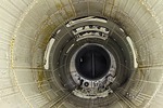 A view into the 506 fuselage engine bay