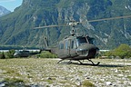 Two UH-205As, belonging the 27° Gruppo Squadroni AVES 'Mercurio', carried out journalists to the range