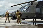 25° Gr. Sq. “CIGNO” crew preparing for the day's flight