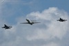 Belgian F-16 and ERJ-145 formation