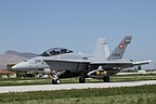 Swiss Air Force F-18D Hornet J-5234 with stickered Tiger tanks